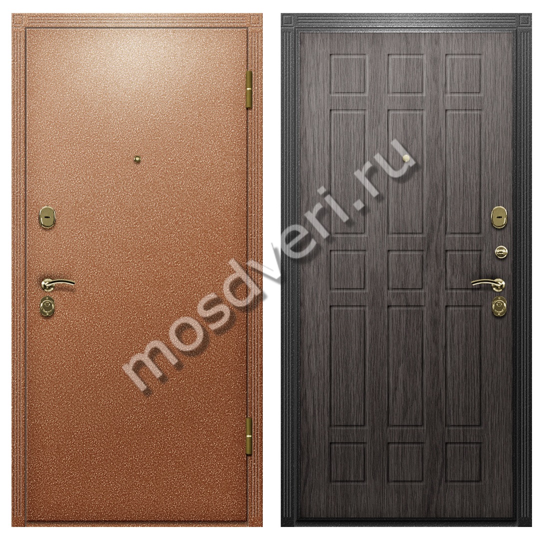 Стальная уличная дверь с терморазрывом TD-42 - купить от производителя Мосдвери Стальная уличная дверь с терморазрывом TD-42